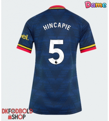 Arsenal Piero Hincapie #5 Udebanetrøje Dame 2026-27 Kort ærmer Arsenal Piero Hincapie #5 Udebanetrøje Dame 2026-27 Kort ærmer